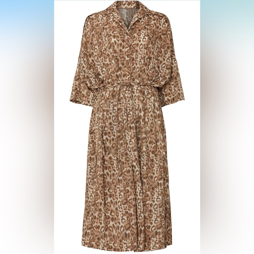 Victor Alfaro Collective Rent The Runway Pre-Loved Tea Length Shirtdress - Sz M